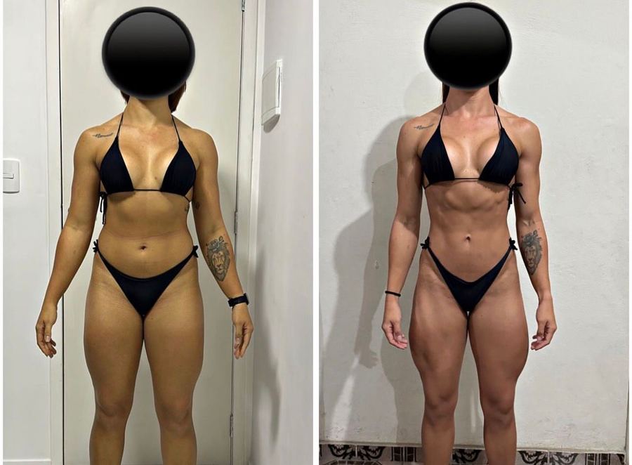 Transformação 1: antes e depois