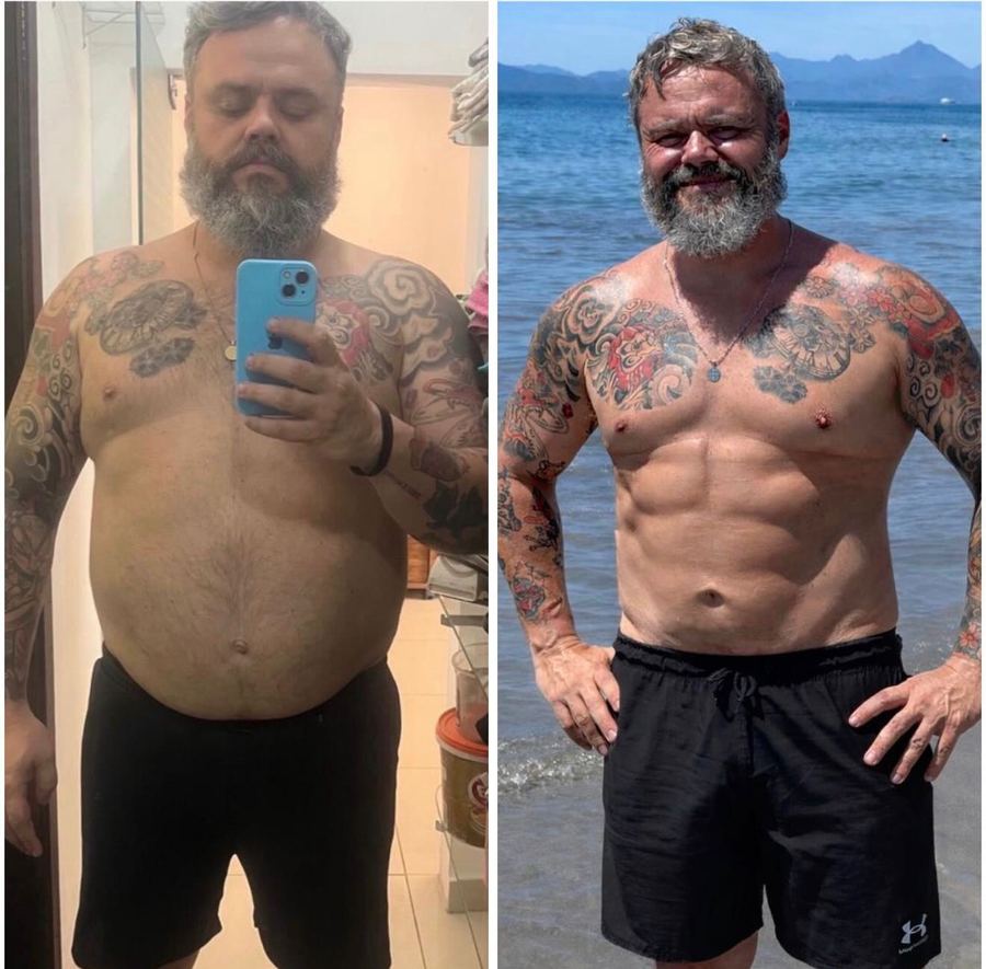Transformação 6: antes e depois